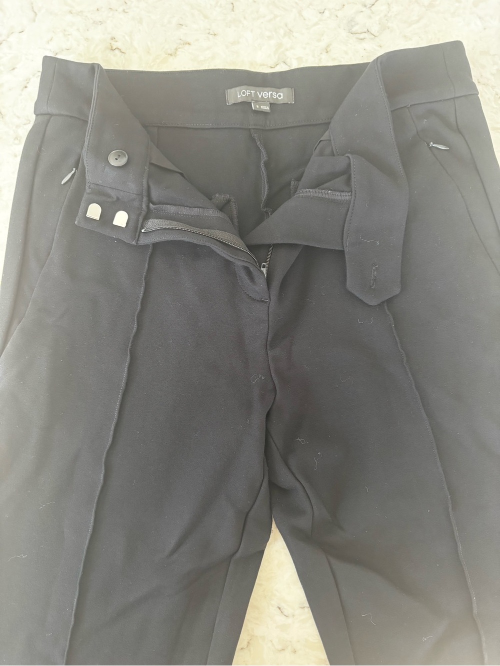 LOFT Black Versa Women's Boot Cut Pants